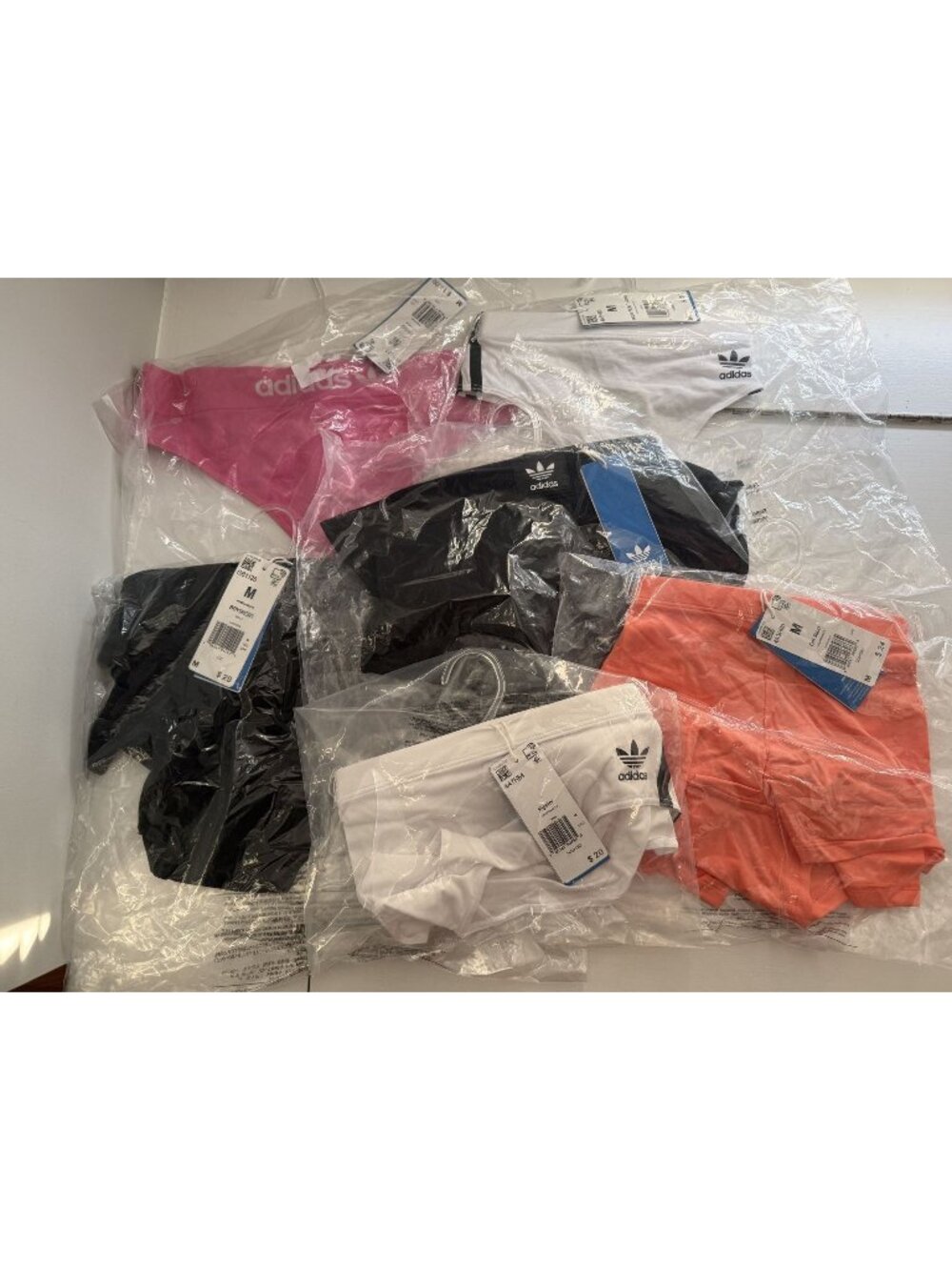NWT Adidas Lot of 6 Variety Womens Underwear Size Medium $140 [jb]